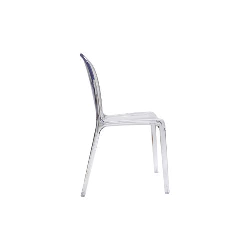 Chaises Empilables Design Transparentes (lot De 2) Thalysse
