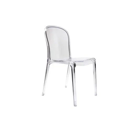 Chaises Empilables Design Transparentes (lot De 2) Thalysse