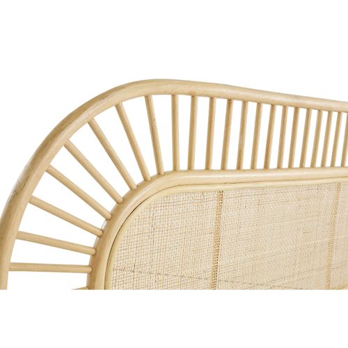 Tête De Lit Déco En Rotin Naturel Et Cannage L165 Cm Bow