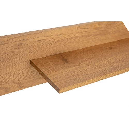 Etagère Murale Finition Bois Clair Chêne L120 Cm Cime