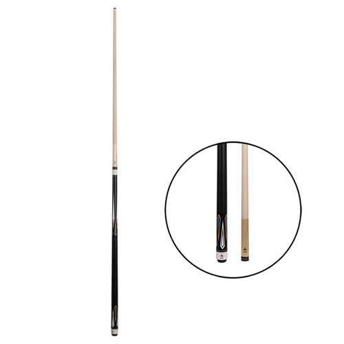 Queue De Billard En Bouleau 145cm - Modèle Shield05 - Naturel Clair