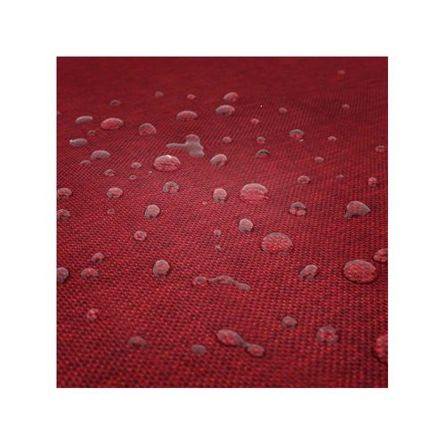 Tapis Koko Effet Tweed - 120x170 Cm - Rouge - PVC - Style Vintage, Bohème Chic