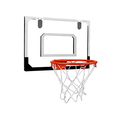 Mini Panier De Basket Intérieur Avec Accroches De Porte - Rouge