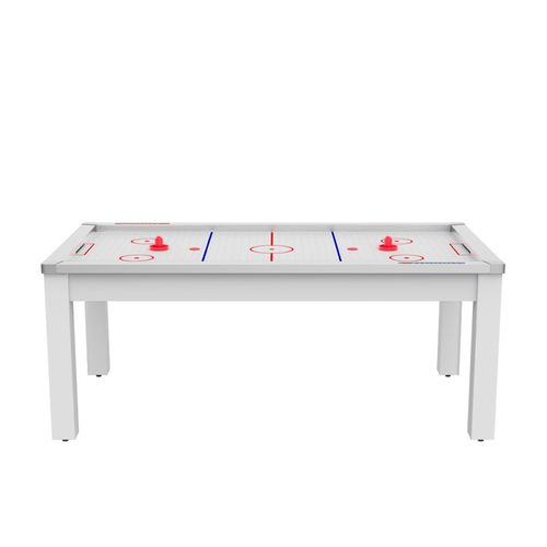 Air Hockey Toronto - Coloris Blanc Laqué / Surface Blanche - Blanc