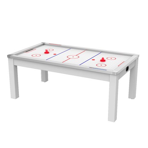 Air Hockey Toronto - Coloris Blanc Laqué / Surface Blanche - Blanc