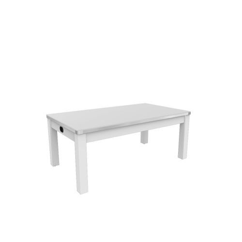 Air Hockey Toronto - Coloris Blanc Laqué / Surface Blanche - Blanc