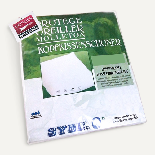 Housse De Protection D'oreiller Imperméable Antony 40x60 Cm Blanc