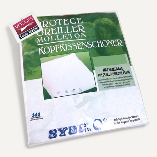 Housse De Protection D'oreiller Imperméable Antony 40x40 Cm Blanc