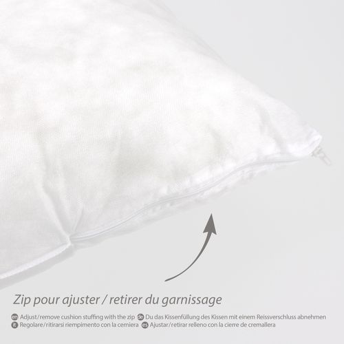 Coussin à Recouvrir 50x50 Cm Garnissage Fibres Polyester Coussin Malin