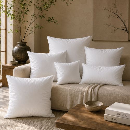 HOESCAPES Coussin De Garnissage En Duvet Et Plues D’oie Et Coton