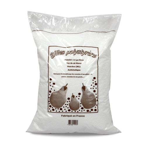 Rembourrage Billes Polystyrène Sac 40 L