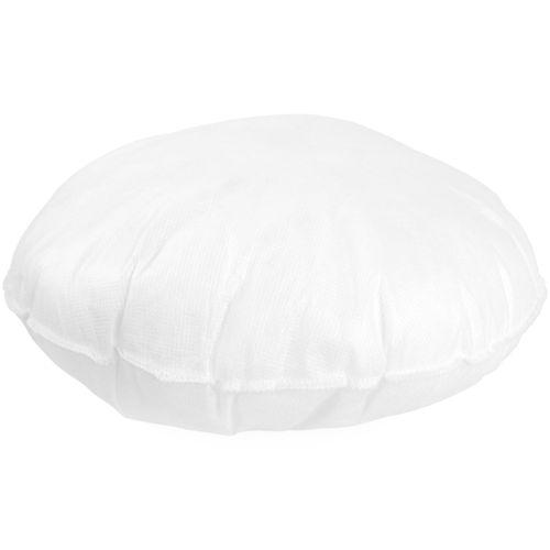 Coussin À Recouvrir Rond 30 Cm C Bullet Blanc Garnissage Polyester