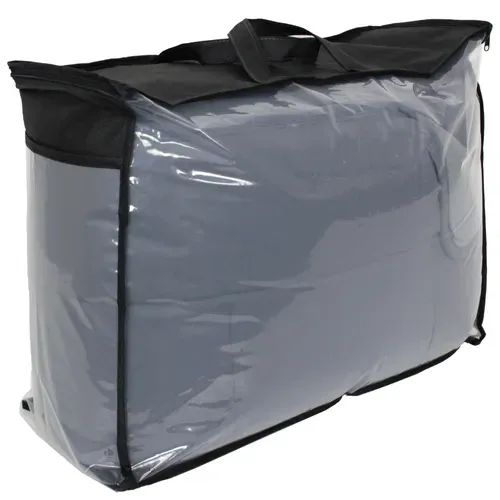 Couette Hiver 240x220 Cm Cocoon Bicolore Acier/argent Garnissage Fibre Polyester 400g/m2