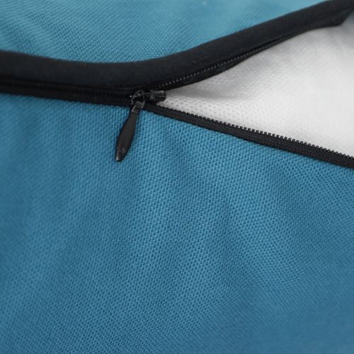 Housse De Coussin 50x50 Cm Montsegur Bleu Prusse