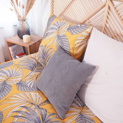 Parure de lit PARCHEMIN microfibre 240 x 220 cm