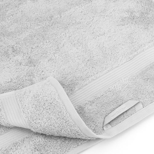 Lot De 2 Serviettes Invité 30x50 Cm Luxor Argent