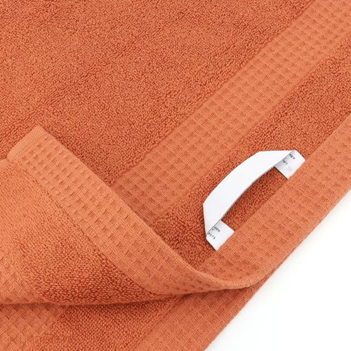 Drap De Douche 70x140 Cm Natural Curry - 100% Coton Bio GOTS 500 G/m² - Jaune Épicé Doux Et Absorbant