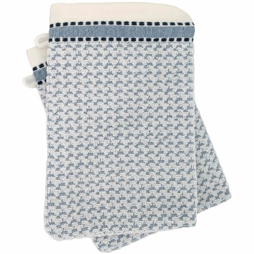 Betz Lot De 10 Gants De Toilette Premium 100% Coton 16x21cm – Qualité 470 G/m² – Coloris Océan & Vert Avocat – Lavables 60°C