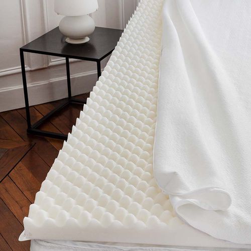 Surmatelas à Mémoire De Forme 180x200 Cm Enveloppe Déhoussable Memozen