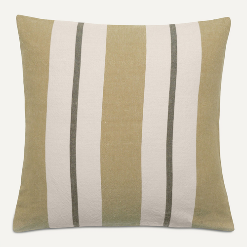 Housse De Coussin Lin Et Coton 45x45 Cm Junko Marron Houblon
