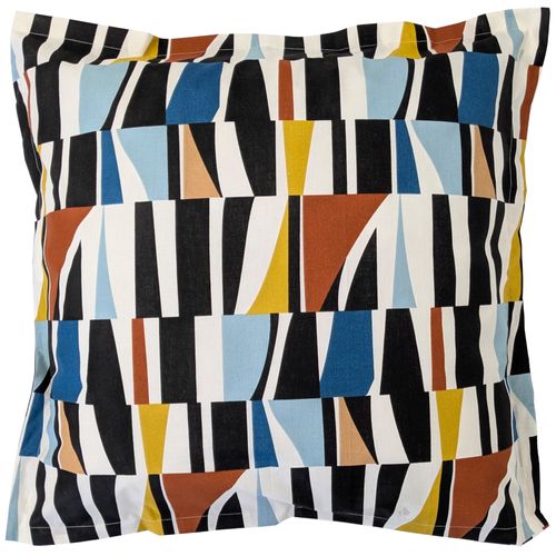 Parure De Lit 240x220 Cm 65x65 Cm Pur Coton Pietro Multicolore 3 Pièces