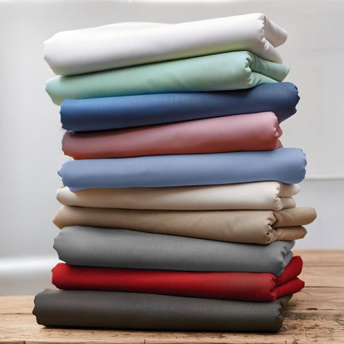 Parure De Lit 3 Pièces Coton Uni 57 Fils Alto 280x240 Taies 50x70 Blanc
