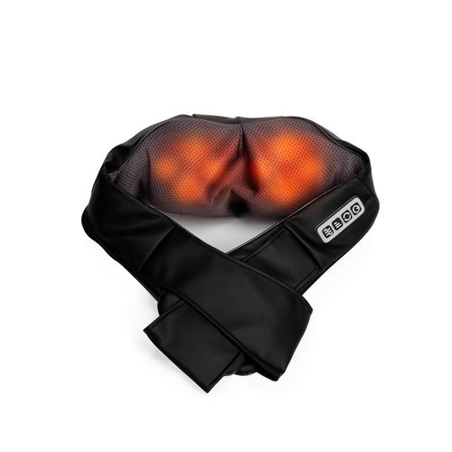 Masseur Shiatsu Nuque Cervical Et Épaule À 8 Têtes De Massages Mass Necketback Black