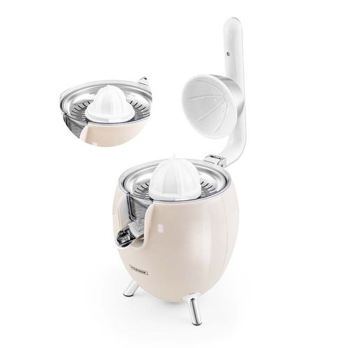 Presse Agrume Electrique Design Avec Bras Articulé En Aluminium Presspod Crème