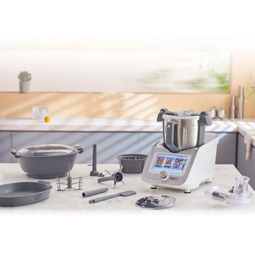 Robot Cuiseur Connecté 800 Recettes Cuisio XT Connect Limited Edition Gris