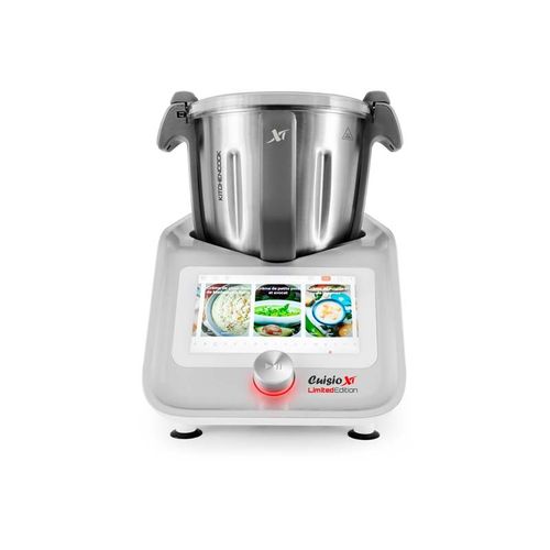 Robot Cuiseur Connecté 800 Recettes Cuisio XT Connect Limited Edition Gris