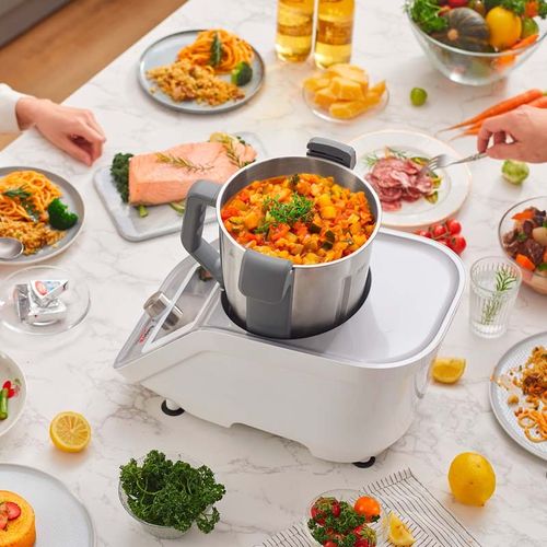 Robot Cuiseur Connecté 800 Recettes Cuisio XT Connect Limited Edition Gris