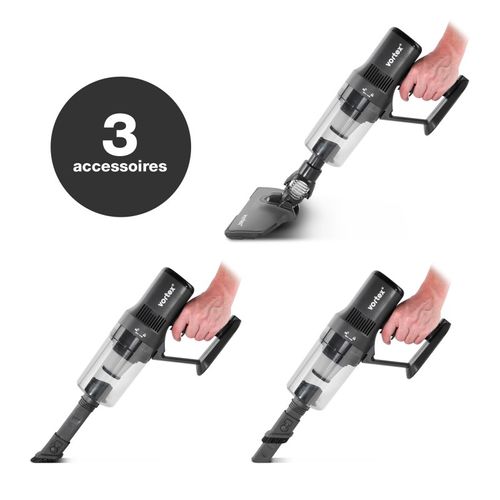 Aspirateur 2 En 1 Sans Fil F11 Grey