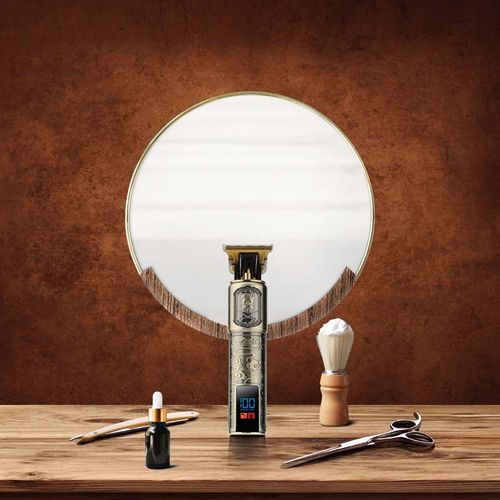 Tondeuse Métal Sans Fil Couleur Or Harley+