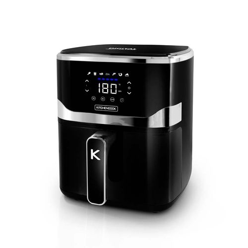 Airmed55 - Friteuse à Air 5,5l - 1400w - 7 Programmes - Minuterie Numérique - Thermostat Réglable