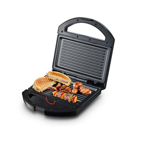 Kitchencook - K Grill - Grill Panini électrique - 750w - Revêtement Antiadhésif - Poignée Cool Touch