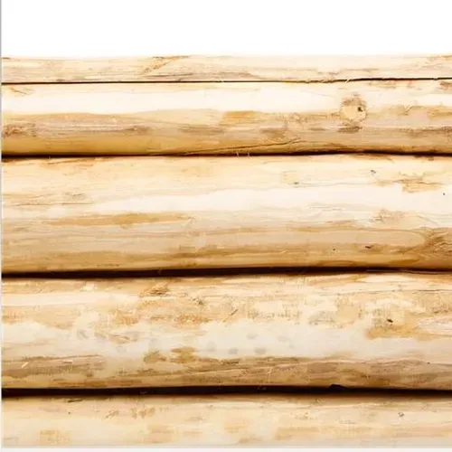 Tabouret En Bois Woody - H. 32 Cm - Naturel