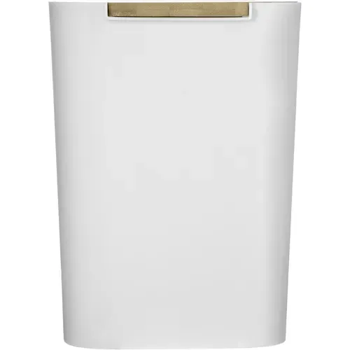Poubelle à Couvercle Baltik - 5 L - Blanc