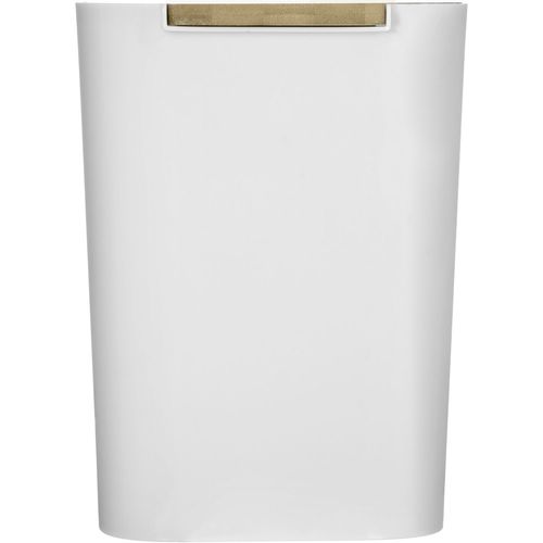 Poubelle à Couvercle Baltik - 5 L - Blanc