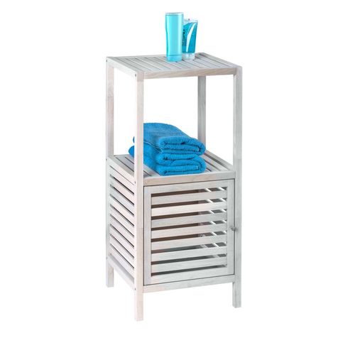 Etagère De Salle De Bain Norway - H. 86 Cm - Blanc Vieilli