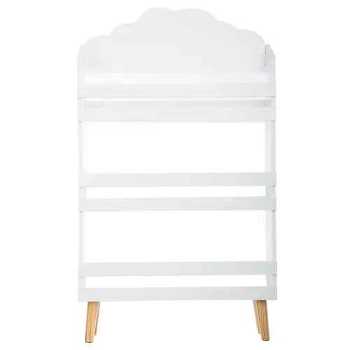 Bibliothèque Enfant Nuage - 58 X H. 100 Cm - Blanc