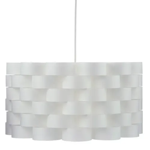 Suspension Scandinave Moki - Diam. 42 Cm - Blanc