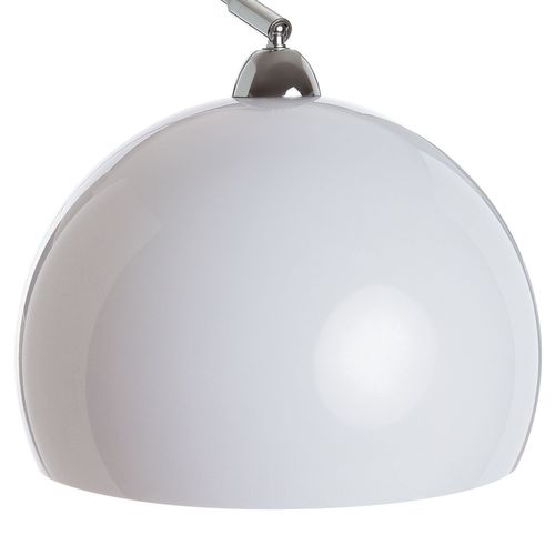 Lampadaire En Métal Contempo Chic - H. 179 Cm - Blanc
