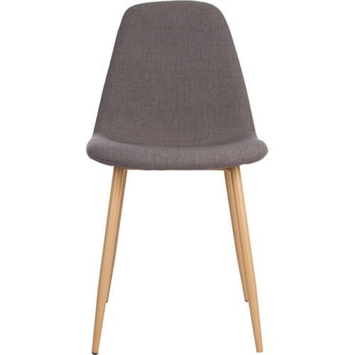 Chaise Design Scandinave Roka - Gris Foncé