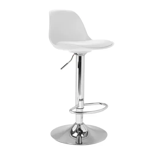 Lot De 2 Tabourets De Bar Karl Design Blanc