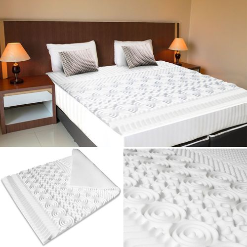 Surmatelas 140x190 Cm Elias Mousse Mémoire De Forme 10 Zones