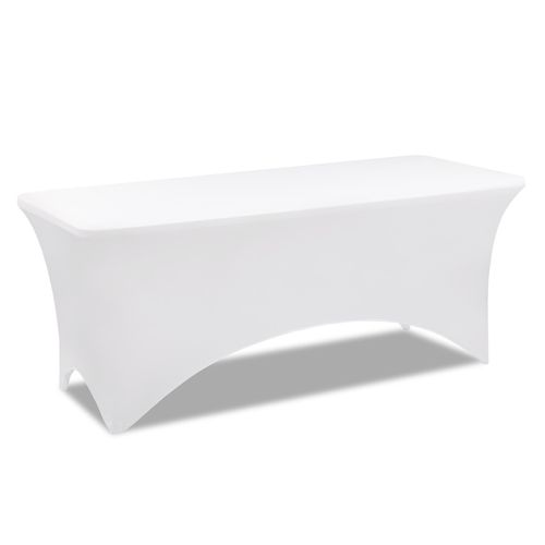 Housse Blanche Pour Table Pliante 180 Cm