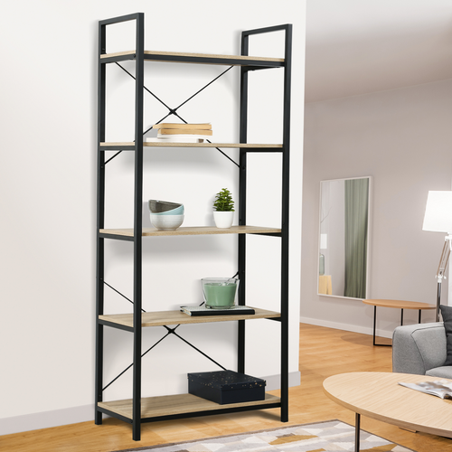 Etagère 5 Niveaux Detroit Design Industriel 170 Cm