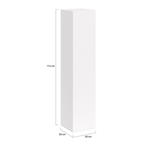 Meuble Colonne Salle De Bain Suspendu Blanc Lila