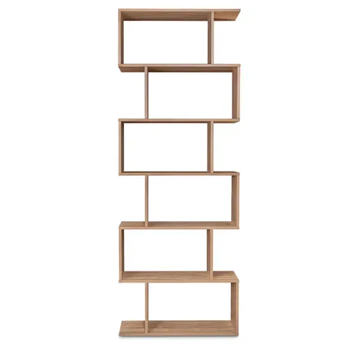 Etagère Bibliothèque Sofia Forme S Bois Façon Hêtre 189 Cm