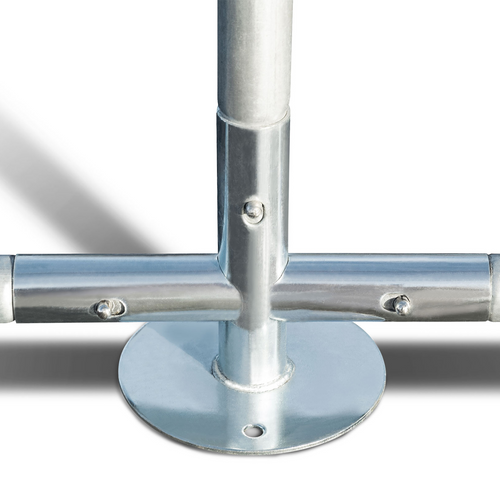 Enclos Bogota 8 M² Parc Grillagé 2x4x1,6 M Acier Galvanisé Avec Filet